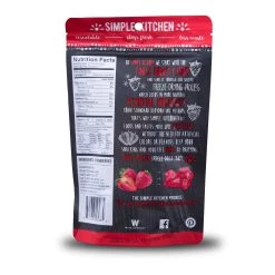 Simple Kitchen Freeze-Dried Strawberries - 6 Pack 6 Simple Kitchen Freeze-Dried Strawberries - 6 Pack -Outdoor Camping Sales SK02 006 Strawberry Pouch Back 2000x e3dac7e5 53de 4ee8 9c05 169b3212abb3