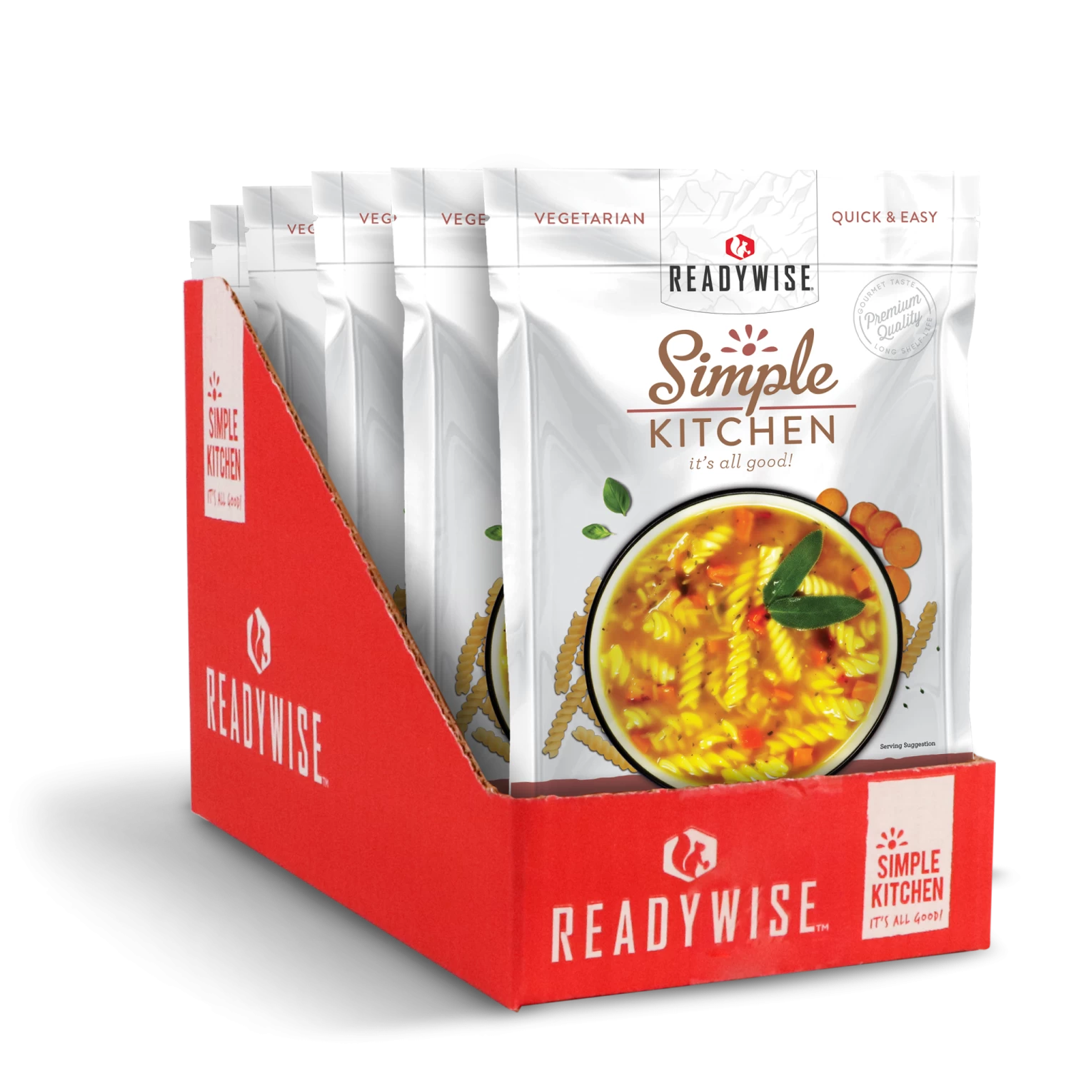 Simple Kitchen Classic Chicken Noodle Soup - 6 Pack 1 Simple Kitchen Classic Chicken Noodle Soup - 6 Pack