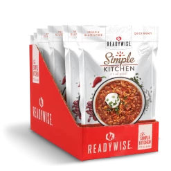 Simple Kitchen Hearty Veggie Chili Soup - 6 Pack