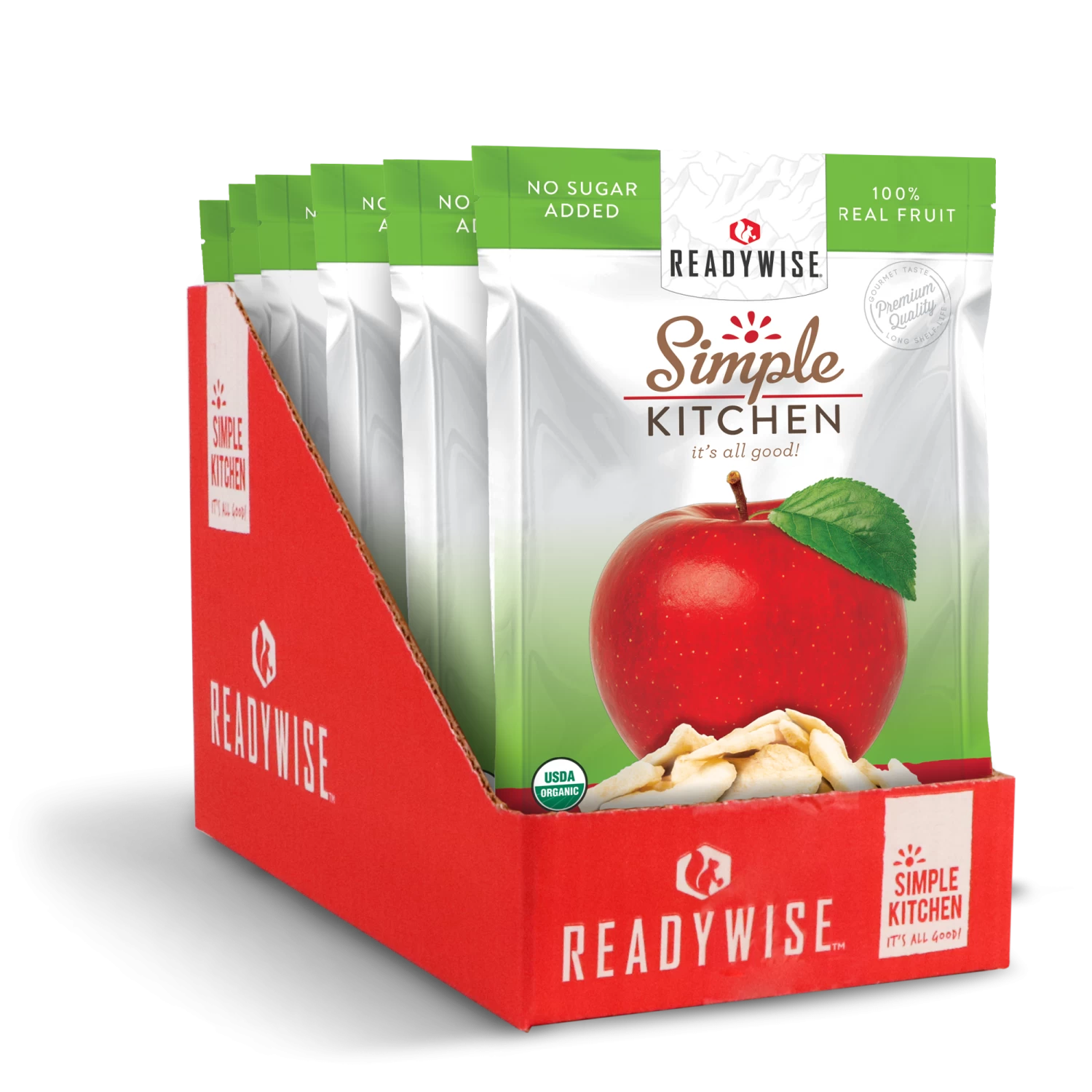 Simple Kitchen Organic Freeze-Dried Apples - 6 Pack 1 Simple Kitchen Organic Freeze-Dried Apples - 6 Pack