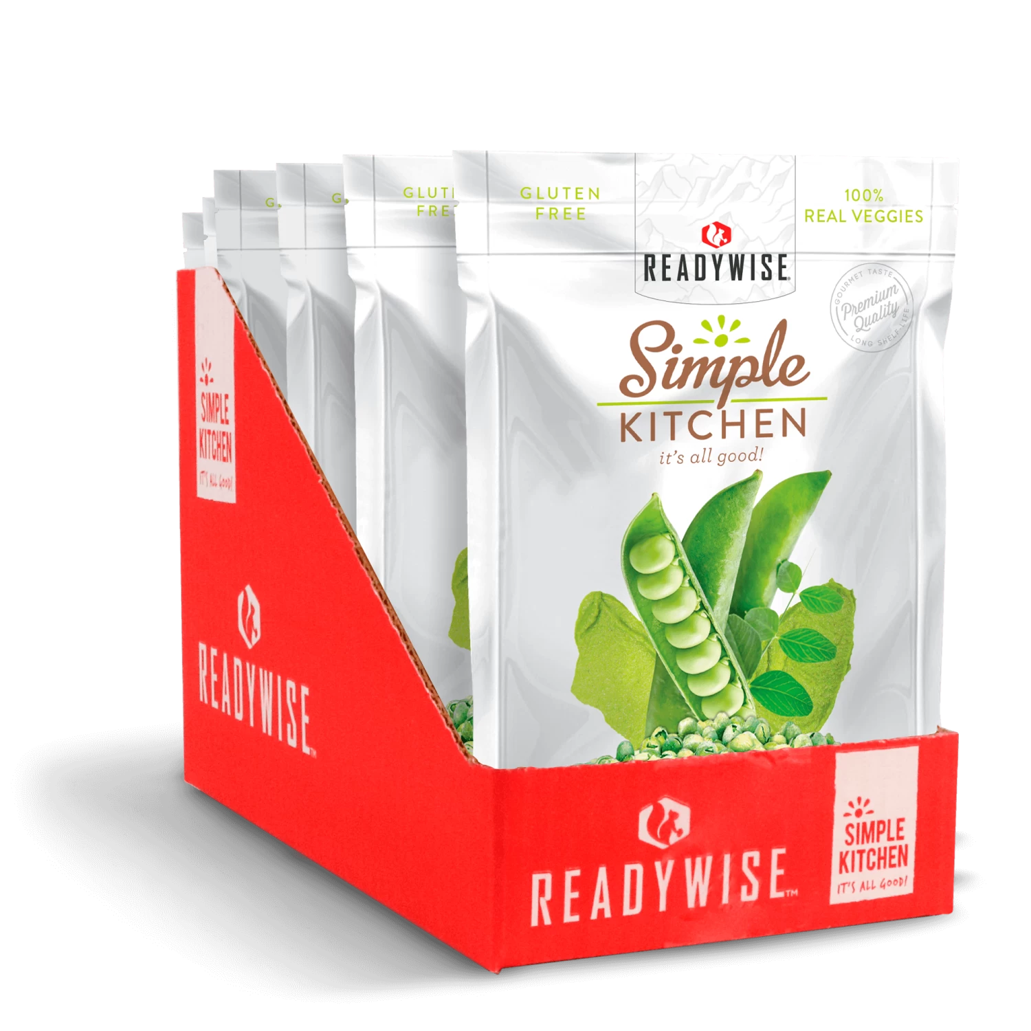 Simple Kitchen Wasabi Peas - 6 Pack 1 Simple Kitchen Wasabi Peas - 6 Pack