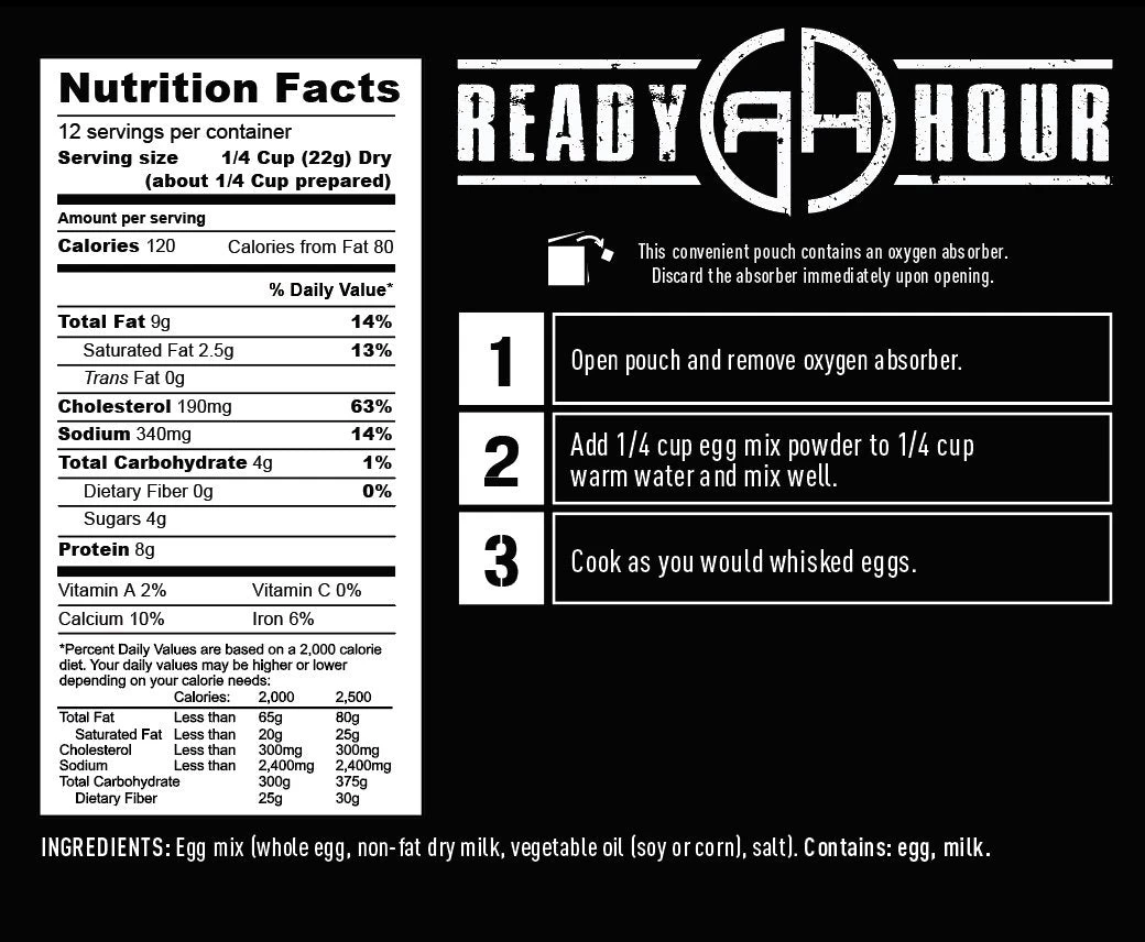 Ready Hour Ultimate Breakfast Kit 140 Servings 8 Ready Hour Ultimate Breakfast Kit 140 Servings - Image 8