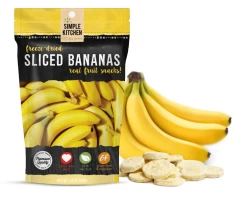 Simple Kitchen Freeze-Dried Bananas - 6 Pack