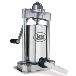 LEM Mighty Bite 5 Lb. Vertical Sausage Stuffer - Plastic Stuffing Tubes