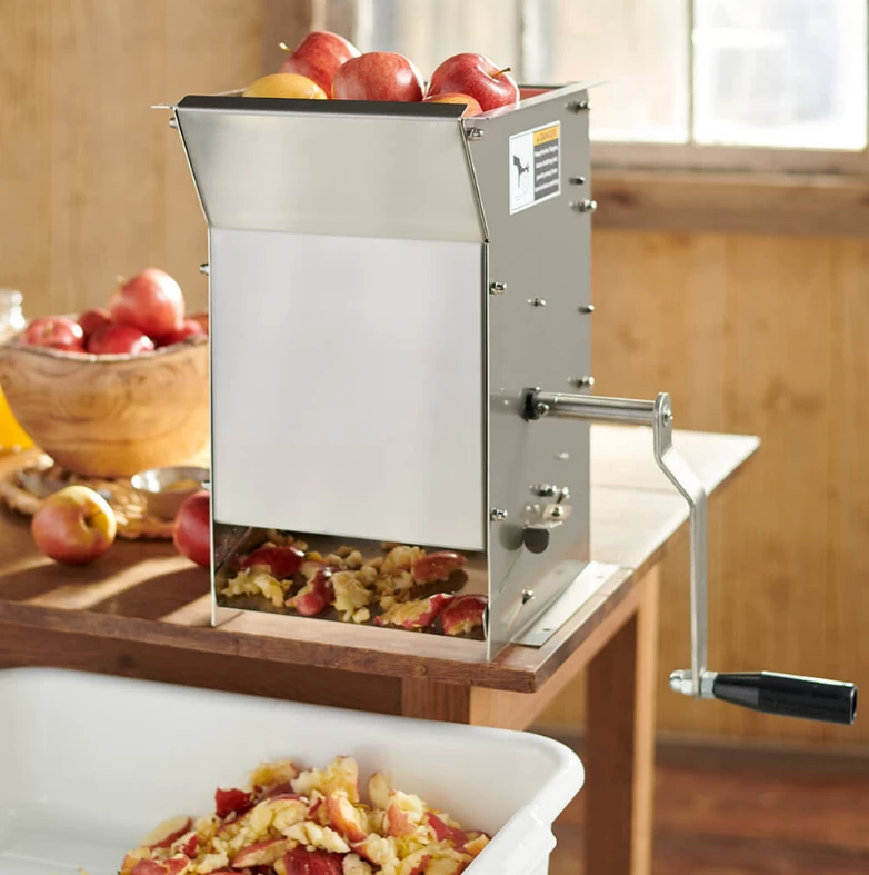Roots & Harvest Stainless Steel Fruit Crusher 1 Roots & Harvest Stainless Steel Fruit Crusher