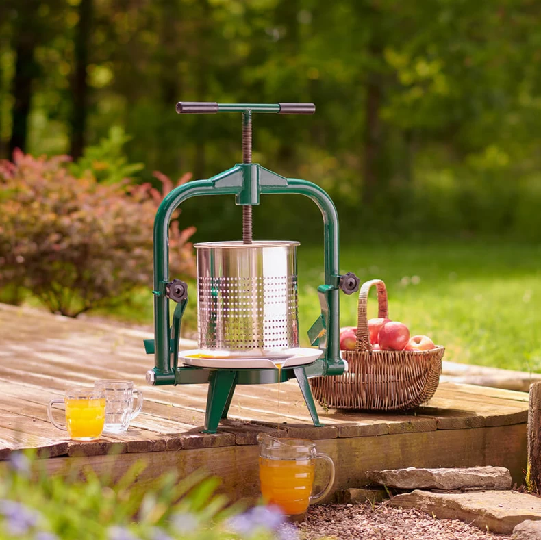 Roots & Harvest Stainless Steel Fruit And Wine Press 1 Roots & Harvest Stainless Steel Fruit And Wine Press