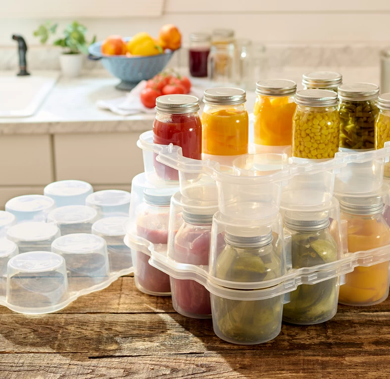 Roots & Harvest Safe Crate For Pint Jars 1 Roots & Harvest Safe Crate For Pint Jars