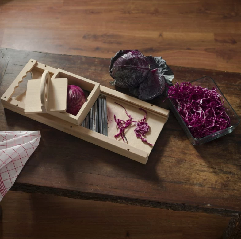 Roots & Harvest Triple Blade Cabbage Cutter 2 Roots & Harvest Triple Blade Cabbage Cutter - Image 2