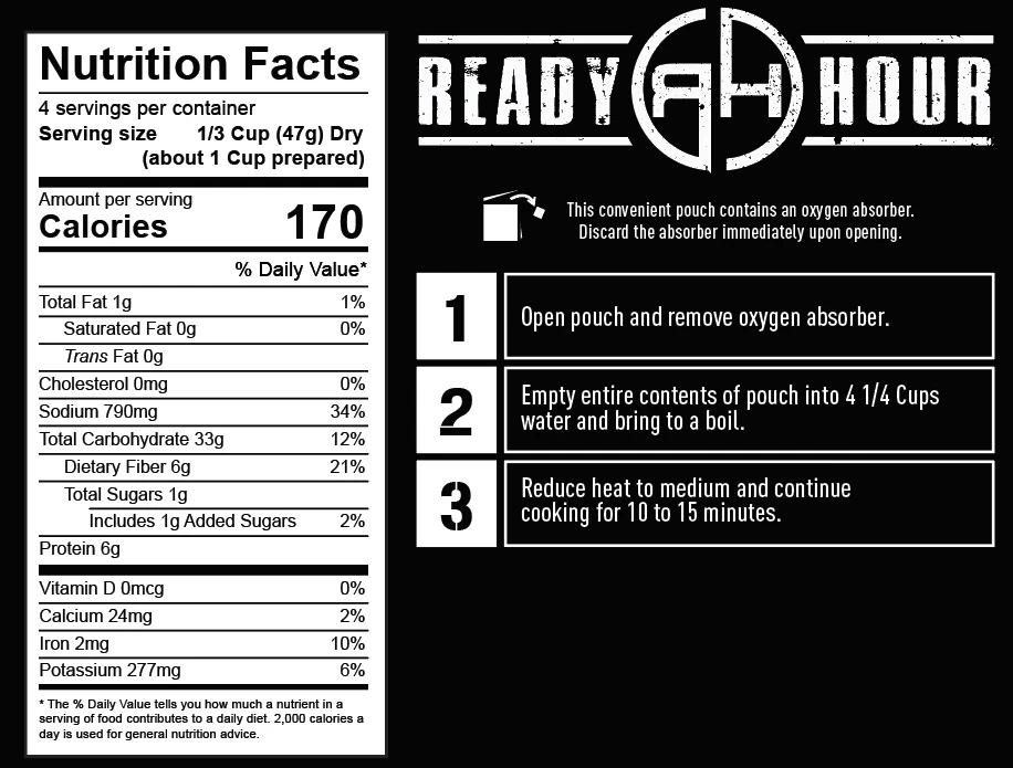 Ready Hour Black Bean Soup Case Pack 4 Ready Hour Black Bean Soup Case Pack - Image 4