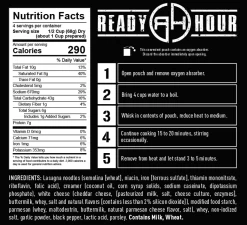 Ready Hour Fettuccine Alfredo Case Pack 7 Ready Hour Fettuccine Alfredo Case Pack -Outdoor Camping Sales Screenshot 2020 11 19ReadyHourCreamyAlfredoPastaCasePack 24servings 6pk