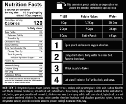 Ready Hour Mashed Potatoes Case Pack -Outdoor Camping Sales Screenshot 2020 11 19ReadyHourMashedPotatoesCasePack 40servings 5pk