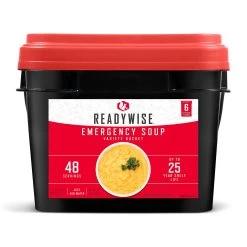 ReadyWise Emergency Soup Bucket - 48 Servings