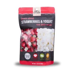 Simple Kitchen Freeze-Dried Strawberries & Yogurt - 6 Pack