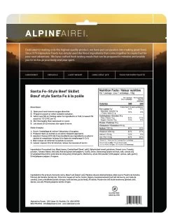 AlpineAire Santa Fe Beef Skillet -Outdoor Camping Sales W9ziuk6o Good2goco