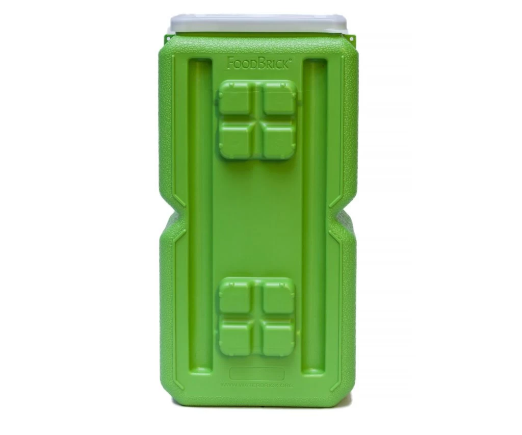 Standard FoodBrick 3.5 Gallon - Green 2 Pack 2 Standard FoodBrick 3.5 Gallon - Green 2 Pack - Image 2