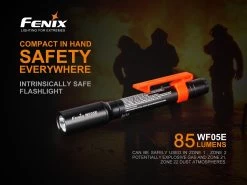 Fenix WF05E 85 Lumens Intrinsically Safe Flashlight -Outdoor Camping Sales WF05E 01