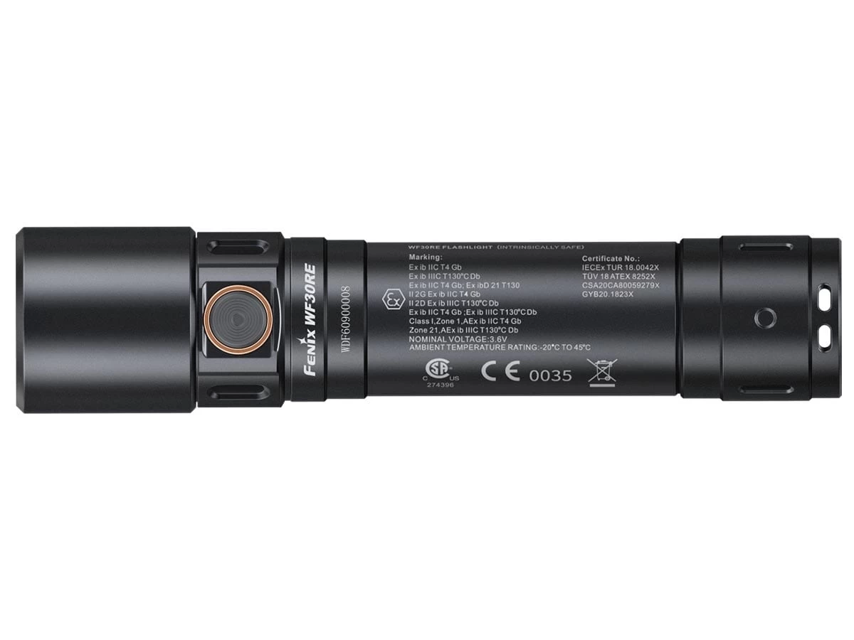 Fenix WF30RE 280 Lumens Intrinsically Safe Flashlight 4 Fenix WF30RE 280 Lumens Intrinsically Safe Flashlight - Image 4