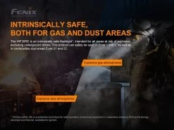 Fenix WF30RE 280 Lumens Intrinsically Safe Flashlight 22 Fenix WF30RE 280 Lumens Intrinsically Safe Flashlight -Outdoor Camping Sales WF30RE E 02