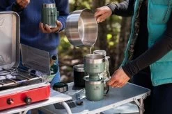 Stanley Easy Brew Pour Over Set. Pour Over + 12oz Camp Mug - Hammertone Green -Outdoor Camping Sales Web LIfestyle Stanley Montana AW Campground 1666 1800x1800 39f66422 0fca 4576 8dfc 6f2babf9f566