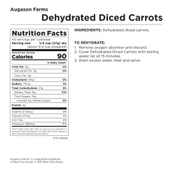 Augason Farms Dehydrated Diced Carrots #10 Can 18 Augason Farms Dehydrated Diced Carrots #10 Can -Outdoor Camping Sales WopSZqSw Good2goco