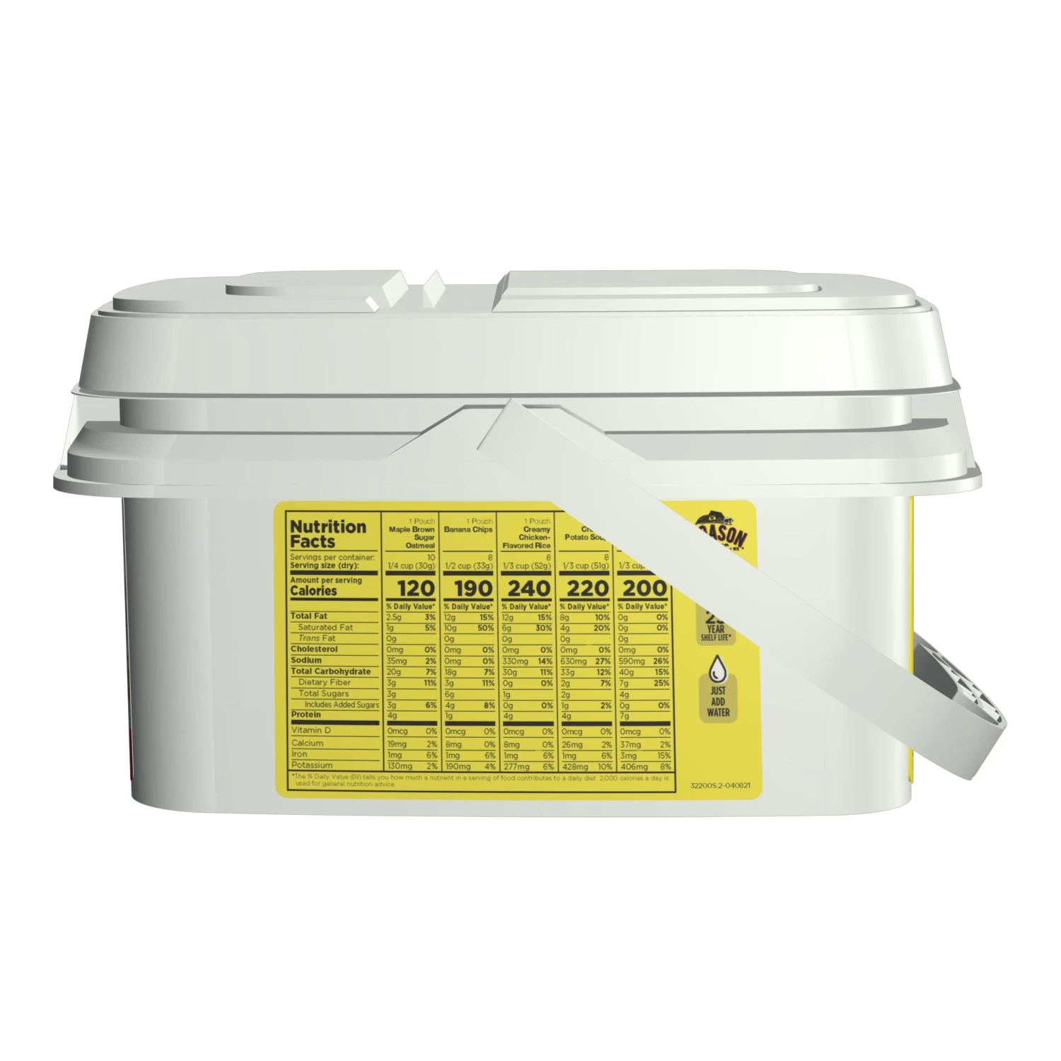 Augason Farms 72-Hour 1-Person Emergency Food Pail 2 Augason Farms 72-Hour 1-Person Emergency Food Pail - Image 2