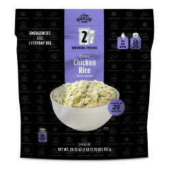 Augason Farms Creamy Chicken Rice Super Pouch (Single)