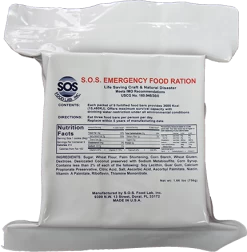 SOS Emergency Ration Bar - 3600 Kcal