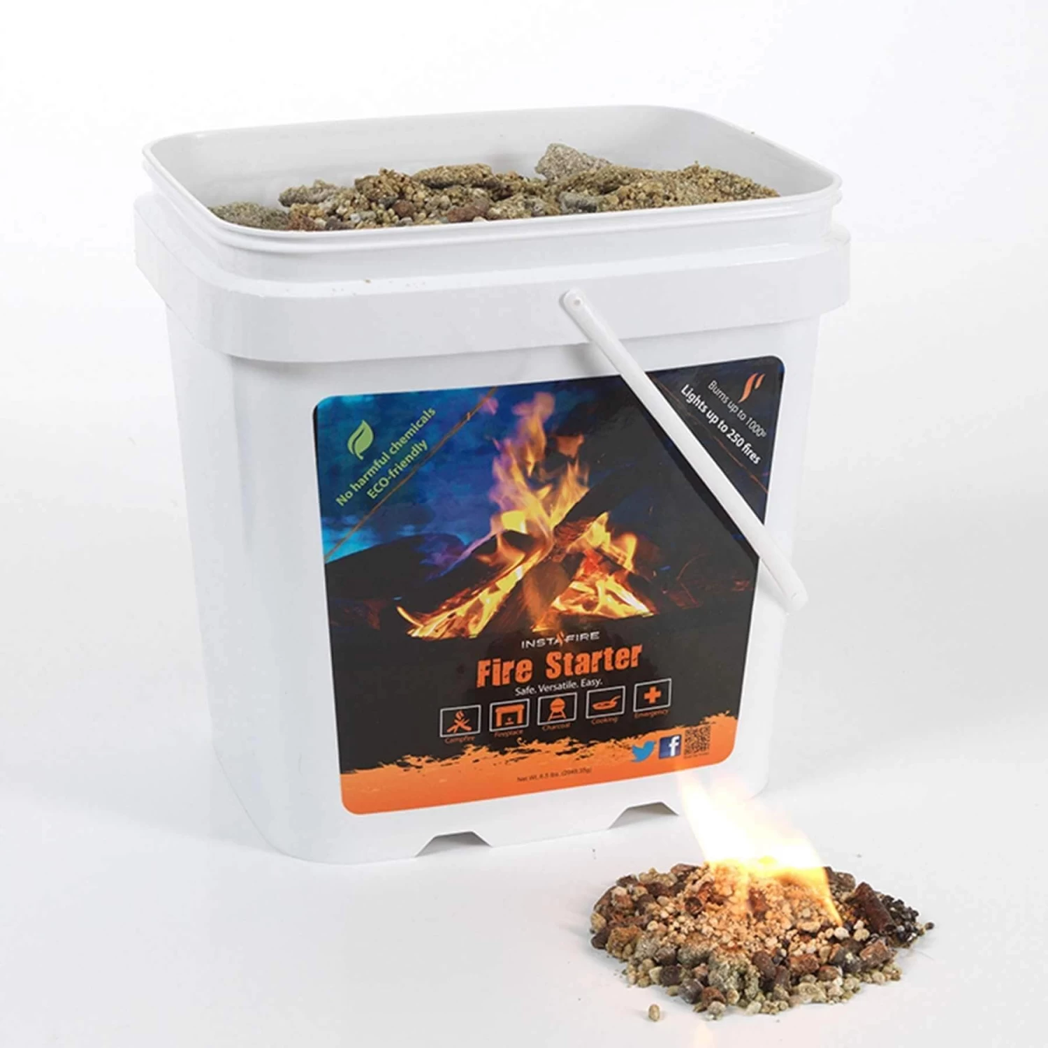 InstaFire Fire Starter (2-gallon Bucket) 2 InstaFire Fire Starter (2-gallon Bucket) - Image 2