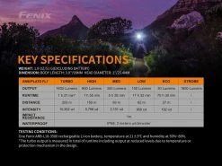Fenix E30R 1600 Lumens Extreme Output Compact Rechargeable Flashlight 13 Fenix E30R 1600 Lumens Extreme Output Compact Rechargeable Flashlight -Outdoor Camping Sales fenix e30r 1 1024 010