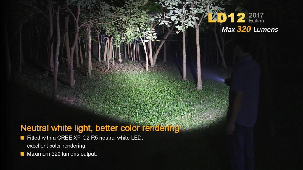 Fenix LD12 320 Lumens EDC Pocket Flashlight 12 Fenix LD12 320 Lumens EDC Pocket Flashlight - Image 12