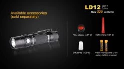 Fenix LD12 320 Lumens EDC Pocket Flashlight 20 Fenix LD12 320 Lumens EDC Pocket Flashlight -Outdoor Camping Sales fenix ld12 1 1024 012