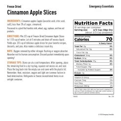 Emergency Essentials Freeze Dried Cinnamon Apple Slices - Large Can 5 Emergency Essentials Freeze Dried Cinnamon Apple Slices - Large Can -Outdoor Camping Sales fn a105 4 900x900 1