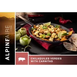 AlpineAire Chilaquiles Verdes With Carnitas