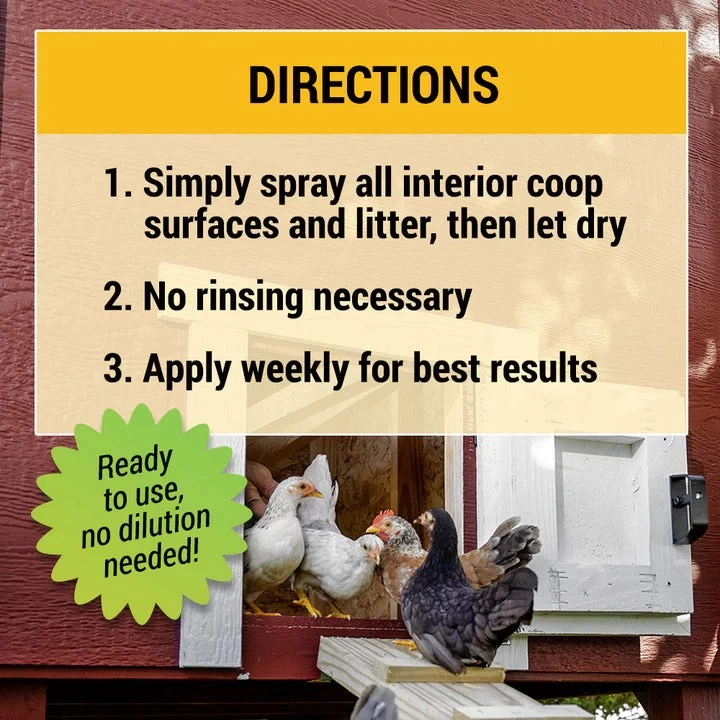 OverEZ Organic Coop Care Solution - 32OZ 5 OverEZ Organic Coop Care Solution - 32OZ - Image 5