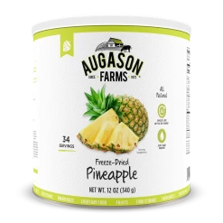 Augason Farms Freeze Dried Pineapple Chunks #10 Can
