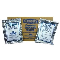 Mainstay Emergency Drinking Water - 125 ML Packet (Case Of 60)