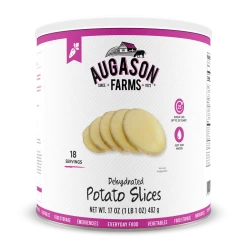 Augason Farms Dehydrated Potato Slices #10 Can