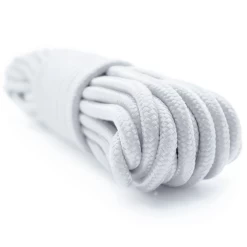 9mm (3/8") X 50' Nylon Braided Rope - White