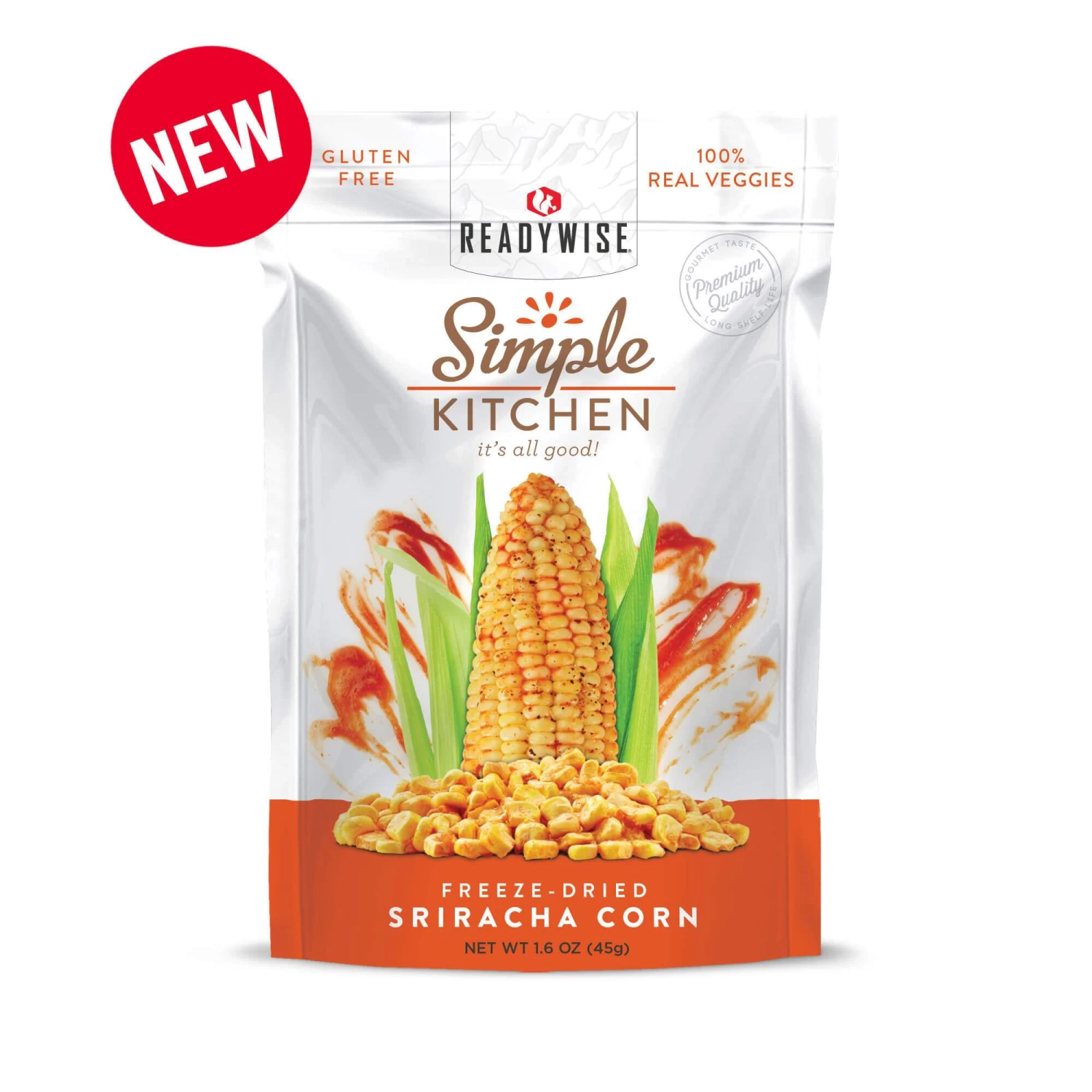 Simple Kitchen Sriracha Corn - 6 Pack 2 Simple Kitchen Sriracha Corn - 6 Pack - Image 2