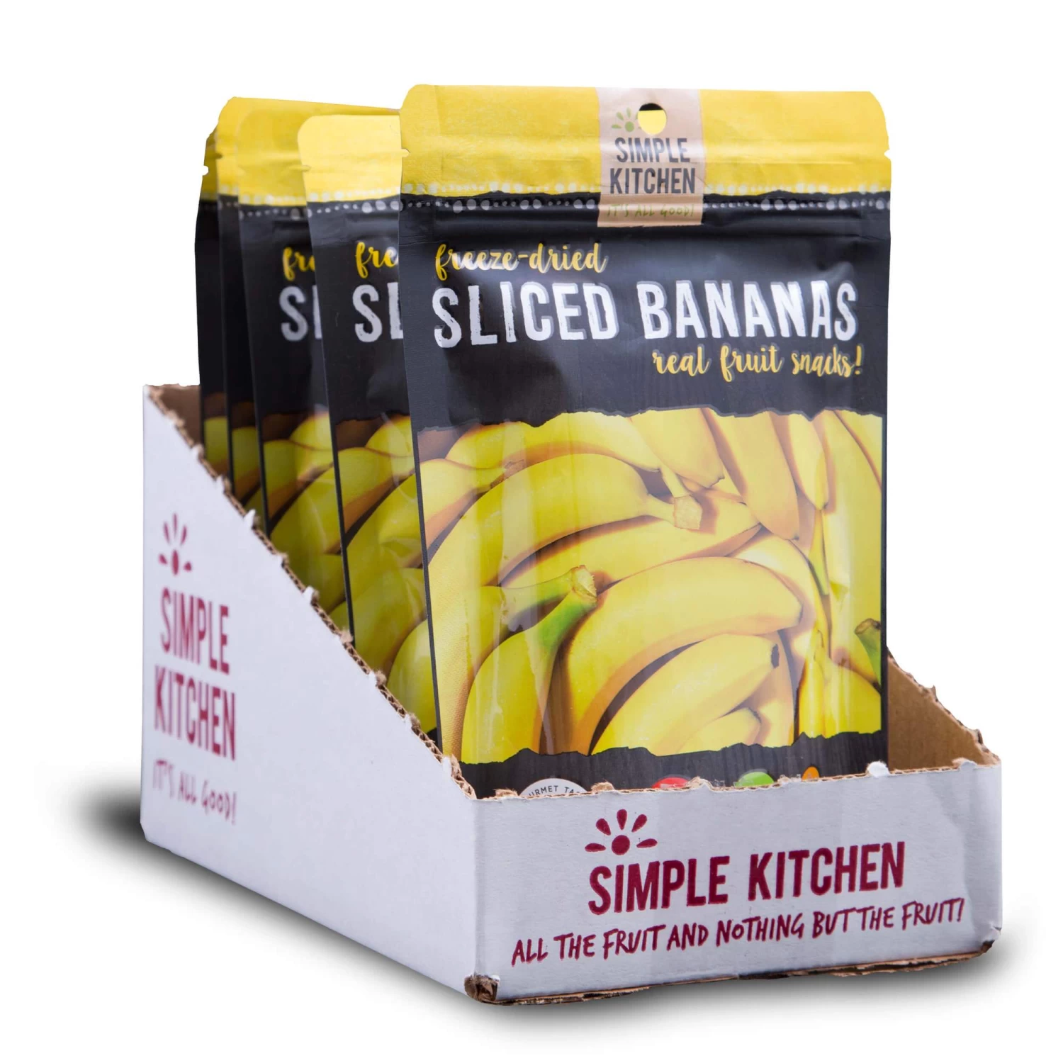 Simple Kitchen Freeze-Dried Bananas - 6 Pack 4 Simple Kitchen Freeze-Dried Bananas - 6 Pack - Image 4