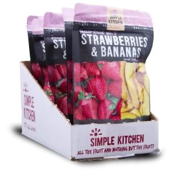 Simple Kitchen Freeze-Dried Strawberries & Bananas - 6 Pack 7 Simple Kitchen Freeze-Dried Strawberries & Bananas - 6 Pack -Outdoor Camping Sales sk05 009 strawberry banana pack 1 2000x a43f4777 3cff 48ac 9879 10dae81cce6e