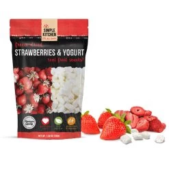 Simple Kitchen Freeze-Dried Strawberries & Yogurt - 6 Pack 6 Simple Kitchen Freeze-Dried Strawberries & Yogurt - 6 Pack -Outdoor Camping Sales strawberry and yogurt main 2000x 2f6b3db8 b920 4760 b02a 6275d1d63adb