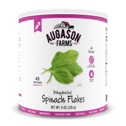 Augason Farms Dehydrated Spinach Flakes #10 Can
