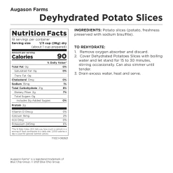 Augason Farms Dehydrated Potato Slices #10 Can 15 Augason Farms Dehydrated Potato Slices #10 Can -Outdoor Camping Sales xqrRf8cA Good2goco