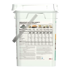 Augason Farms Emergency Food Supply Variety Pail -Outdoor Camping Sales zbaBowk Good2goco